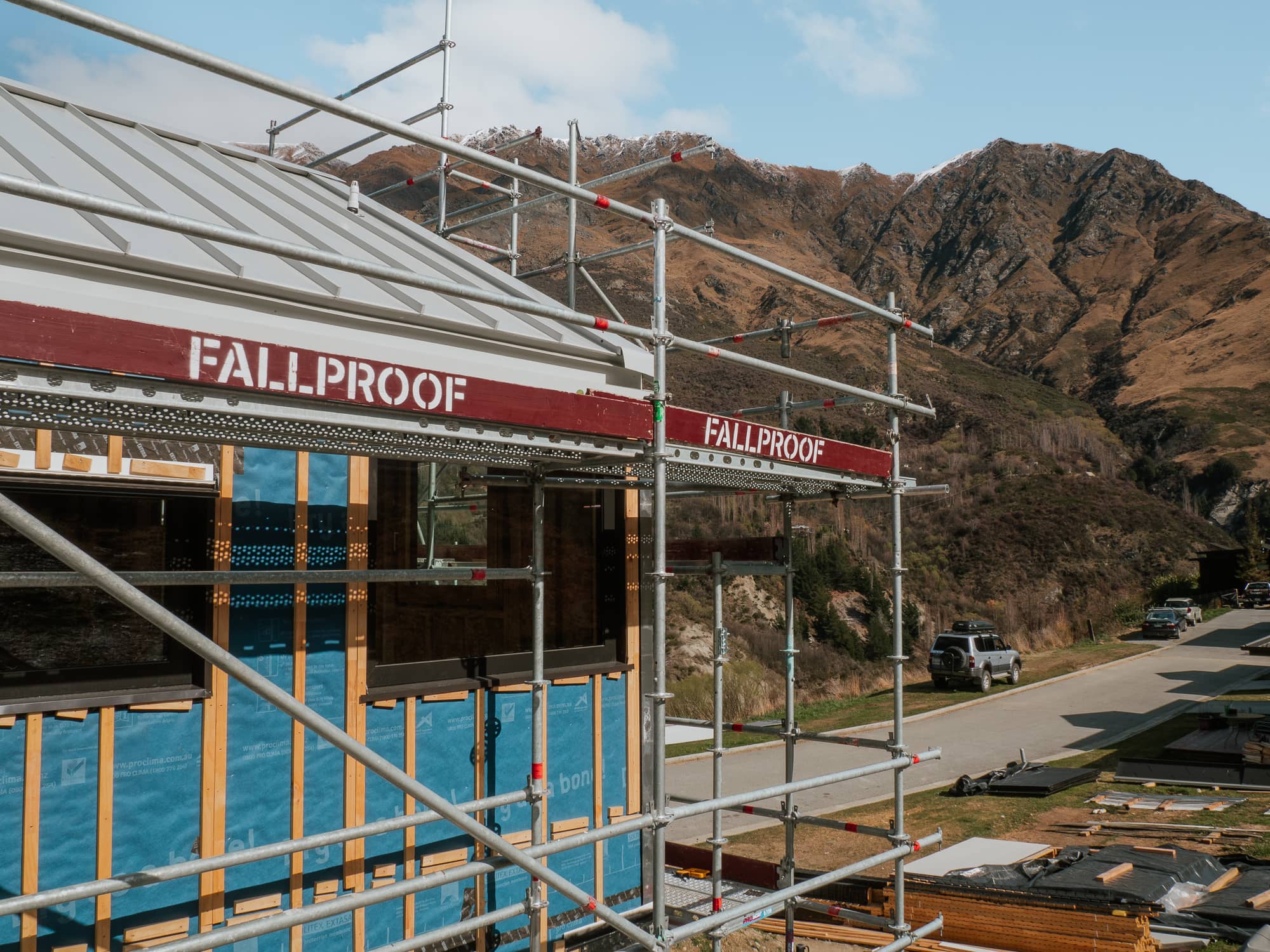 Arthurs Point — build detail